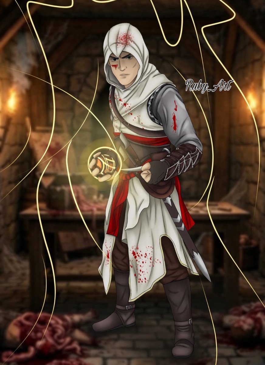 ruby_artistic1's tweet image. A silent assassin, carrying more than just blades.

My friend said! Art lover’s will not follow you with this style 🥲 what do you think?

#digitalart #fantasycharacter #characterdesign #artshare