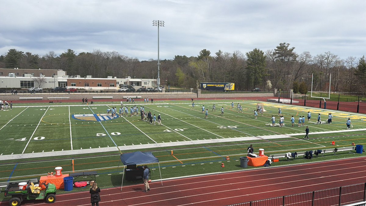 seblopes13's tweet photo. Welcome into North Andover, Mass for the opening round of the MAAC men’s lacrosse playoff championship. @QU_MLAX will take on @MerrimackMLAX for a trip to the semifinal.

Join me for today’s call on https://t.co/jK5oJ8JEpJ! Opening faceoff is set for 1 p.m. 

#MAACLAX | #PLAYOFFS https://t.co/EY23KW1G3j