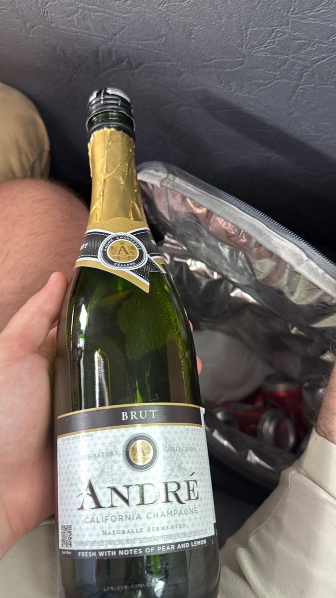 mbaron41's tweet photo. Getting some practice in popping bottles for when the Bruins take the cup back home. The Sabres wagon has a flat @RickySticks_ https://t.co/JmrdpFrV5S