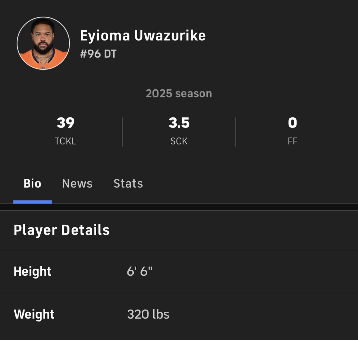 Dave Myers BIB tweet media