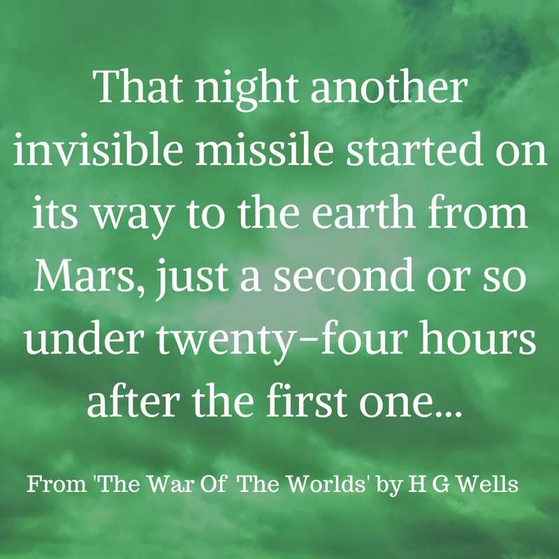 martiandiaries's tweet image. Chapter 1 The War Of The Worlds 

Down below in the darkness were Ottershaw and Chertsey and all their hundreds of people, sleeping in peace. 
#HGWells #alieninvasion