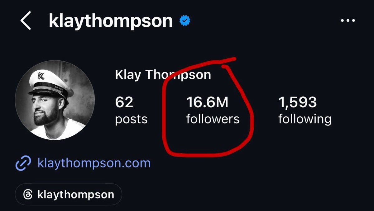 Zyriccc's tweet photo. So nobody knew a man with 16m followers? Aight man https://t.co/DvIs091cTU