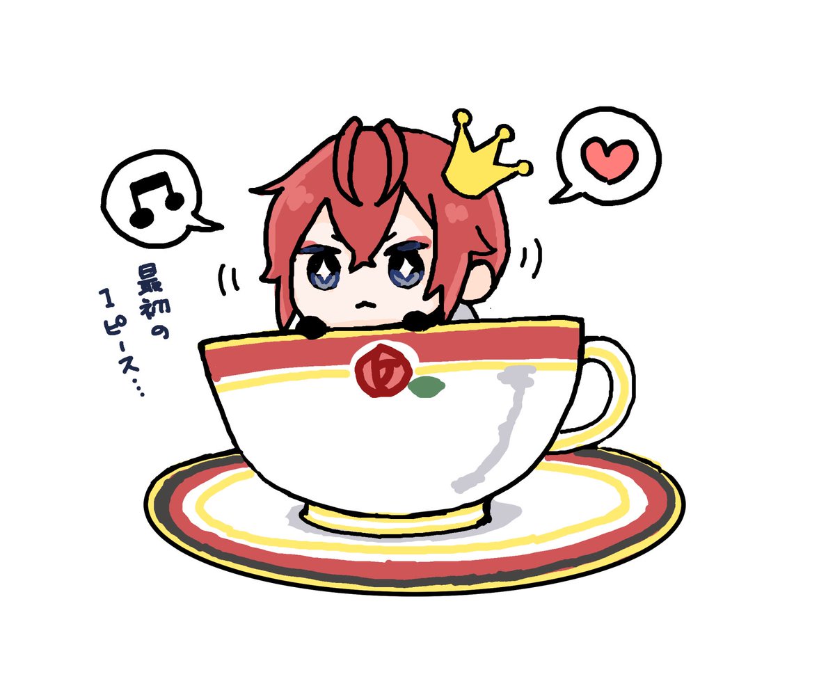 住んでる☕️
いつもカップからのぞいているのが可愛いくて……描きました。ファンなので。