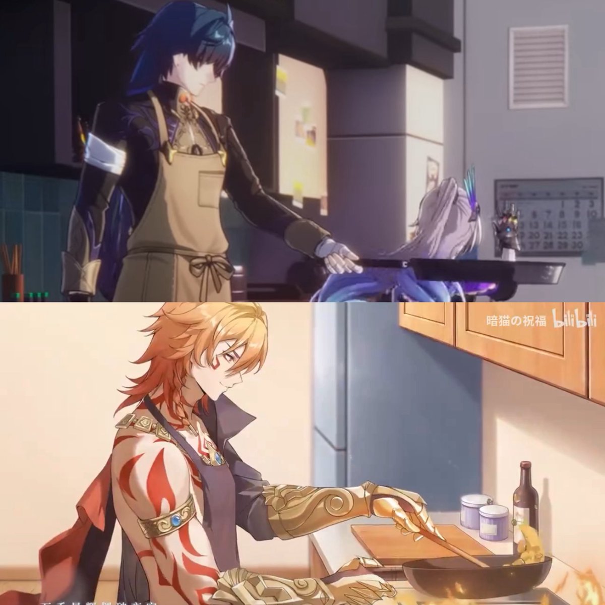 the ones in charge to cook for the others