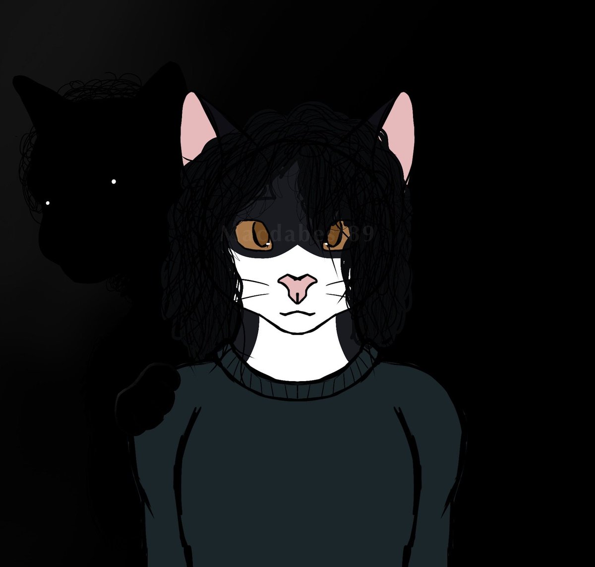 pinkalpaca0's tweet image. Its not me, Its the void.

Furryified Bob cus i like furries
#marvel #thunderbolts #bob