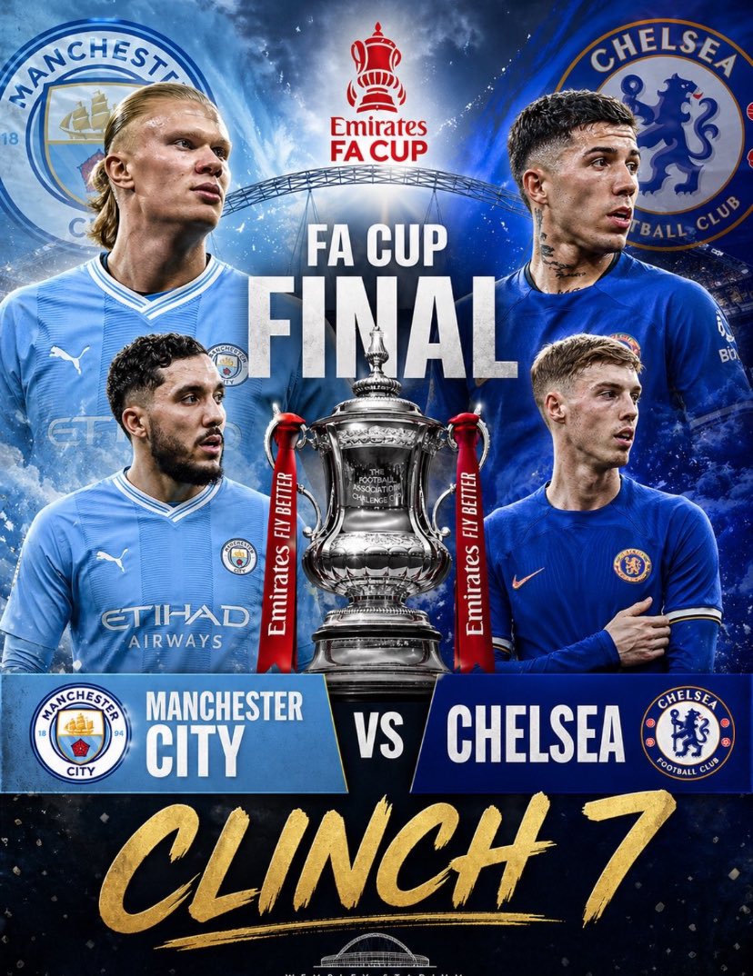 MadridVibesonly's tweet image. Blues are back at Wembley! 🏆 Chelsea vs Manchester City in the 2026 FA Cup Final on 16 May. Enzo got the job done today 💙 Come on Chelsea!     #CFC          #city #FACupFinal