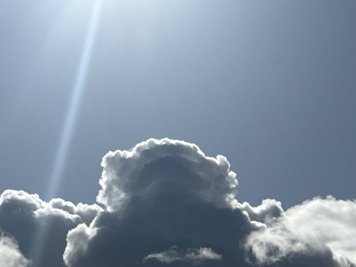 ScottMangum9's tweet image. I took these today and the #Sun Shining through the clouds made a Q !!

#WWG1WGA #NCSWIC #DoitQ