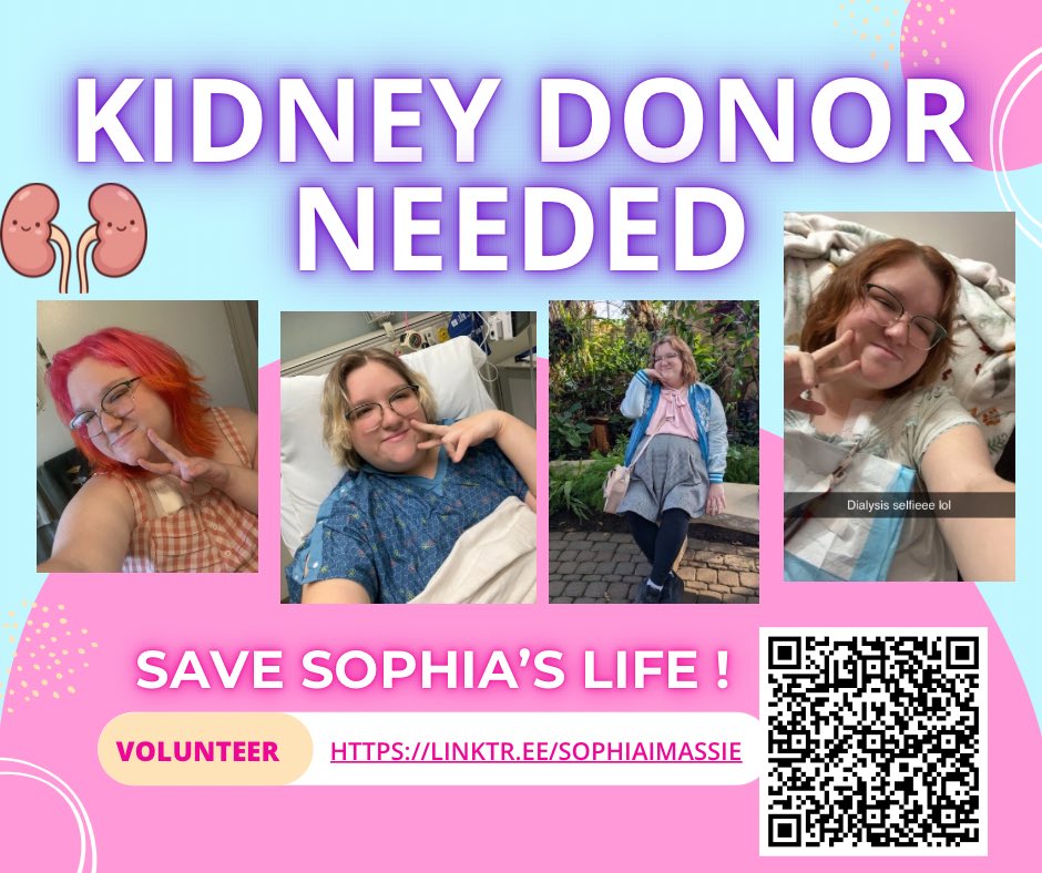sophnasty's tweet image. I am a 26 year old with polycystic kidney disease looking for a donor! My name is Sophia Massie and I would appreciate any likes, comments, or shares I can get!

#kidney #donor #help #kidneydonor #ohio
#young