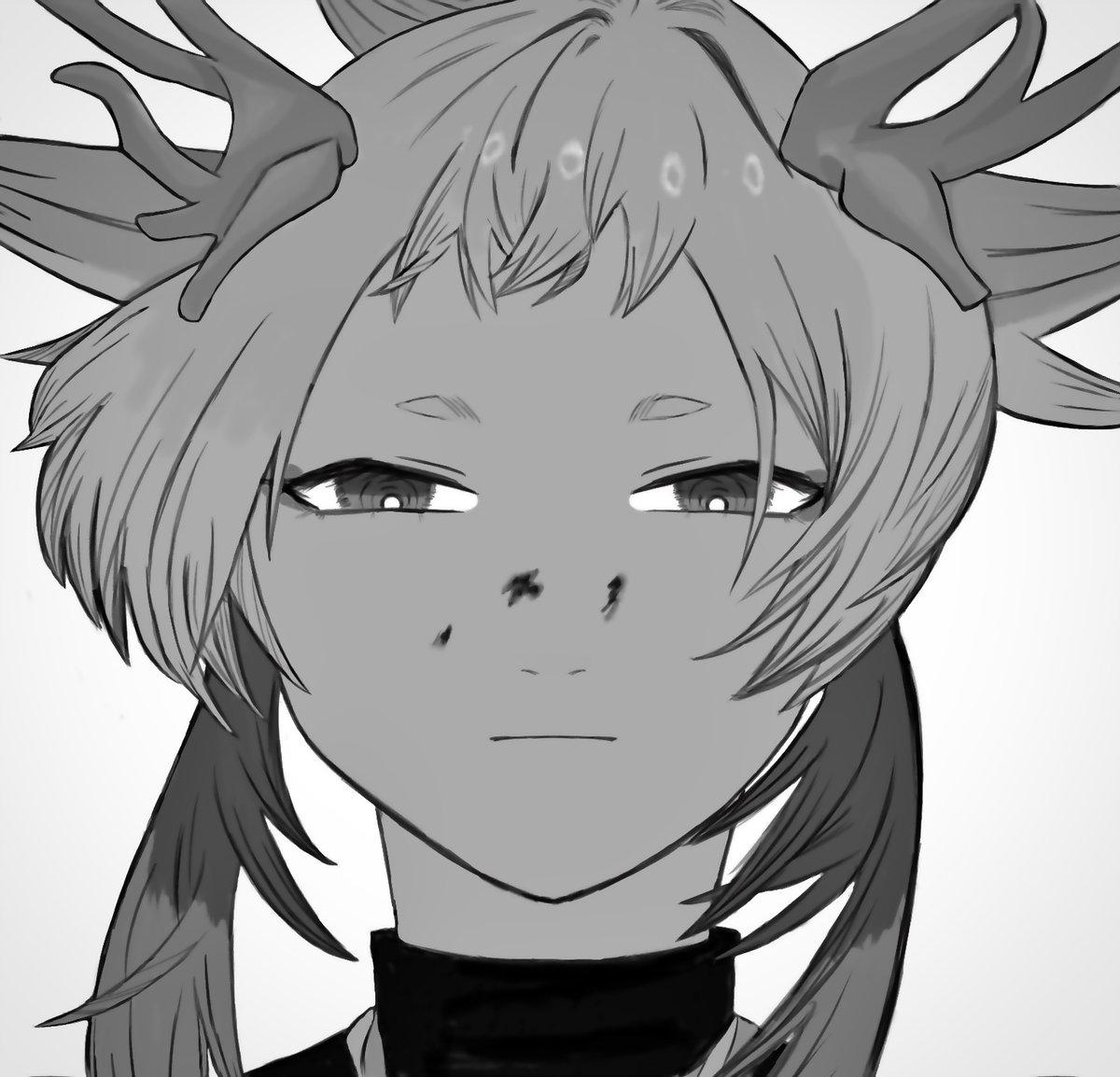 修正版　普段表情筋が豊かな男士が時折このような顔をしているのが癖です