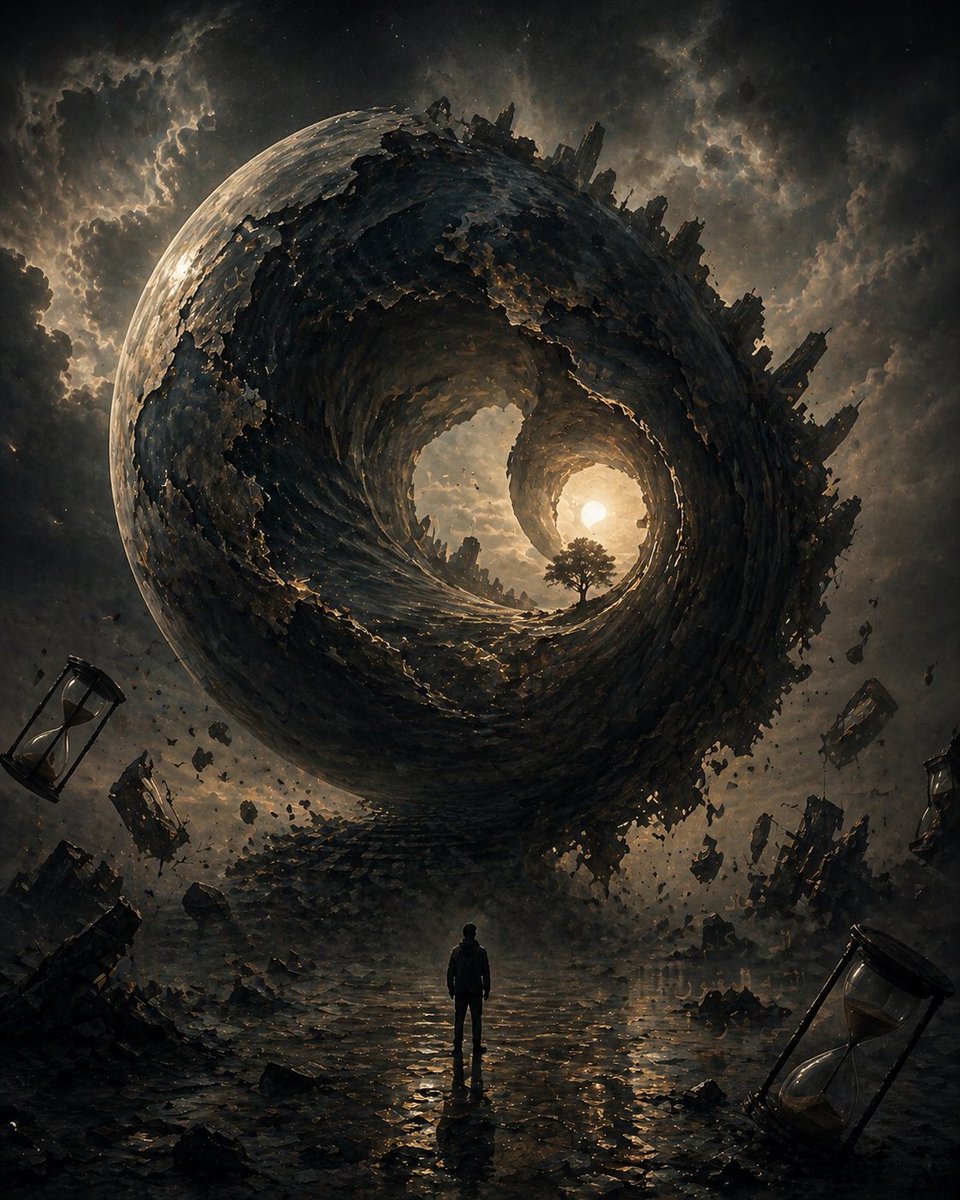 لو لم يكن الضوء
إشارةً للحياة…
لقلتُ
إن الأرضَ
انطوت على نفسها
فاندثرنا
#يوميات_يقظ