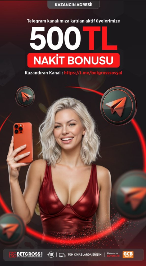Betgrosstr's tweet photo. 🔄 Telegram kanalımıza katılan her aktif üyemize 500 TL BONUS! 🔄

🪙https://t.co/M6GcGimNRT kanalımıza katılım sağladığınıza dair ekran resmi ve site kullanıcı adınızı canlı destek üzerinden ileterek kontrol edilmesini talep edebilirsiniz 🪙 https://t.co/p4Up4QliCJ