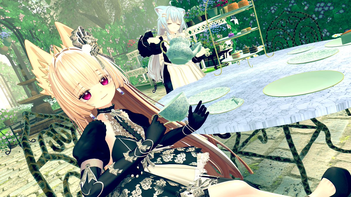 kmyno_vrc's tweet image. ぐもにん！！
月曜ですよ、優雅にお仕事しばきますですわよ。

#Mayo_3D #Mayo #VRchat