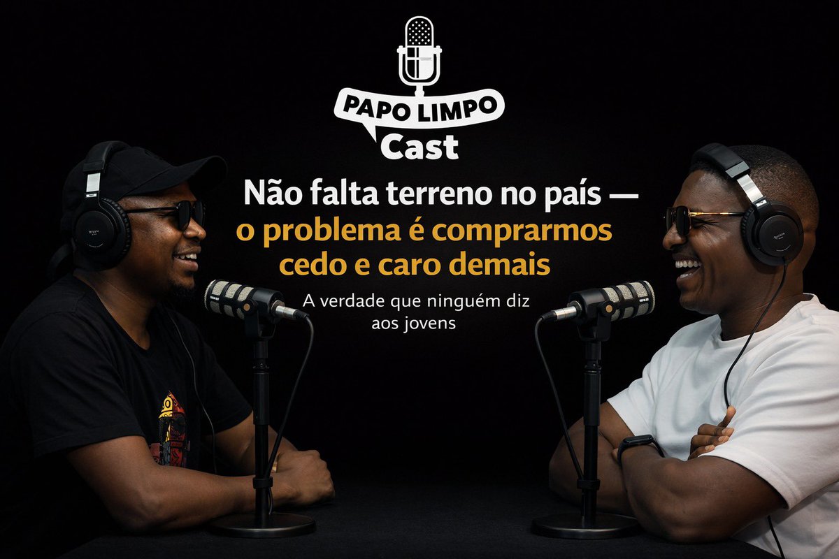 Papo limpo Cast tweet media