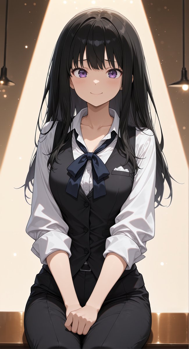 お昼のたきなさん #AIイラスト