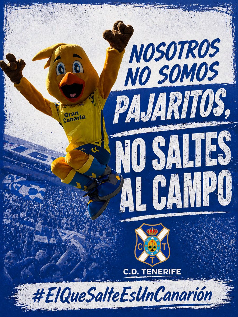 Si ascendemos, NO SALTES.

#ElQueSalteEsUnCanarión