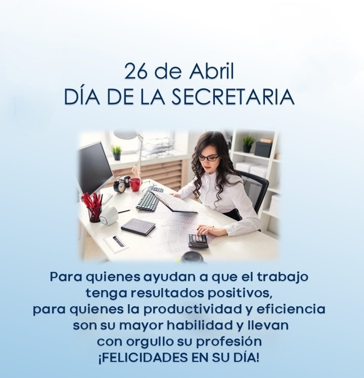 Felicidades a las secretarias cubanas en su día y muy especialmente a las del centro de <a href="/inmunoensayo/">Centro de InmunoEnsayo</a> ,😍🥰