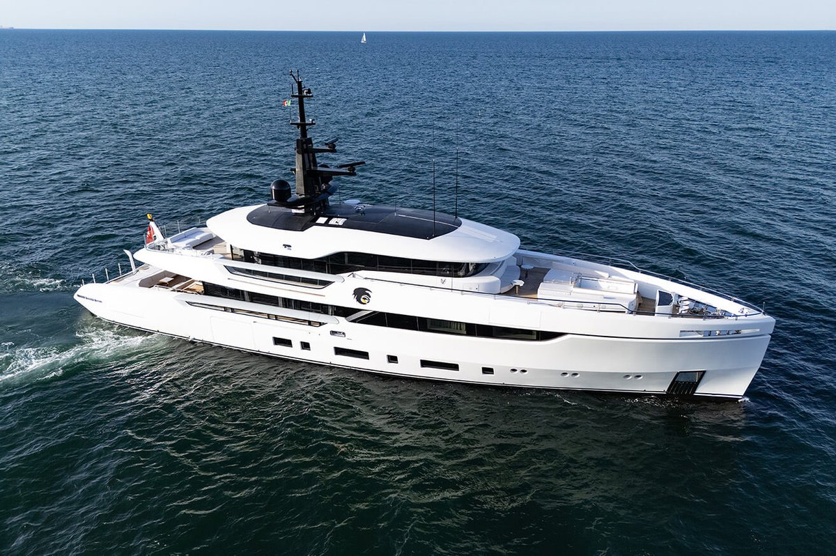 CosimoDina's tweet image. #fattoinitalia Columbus yachts "Night Fury II" prodotto nel cantiere di Ancona. #superyacht