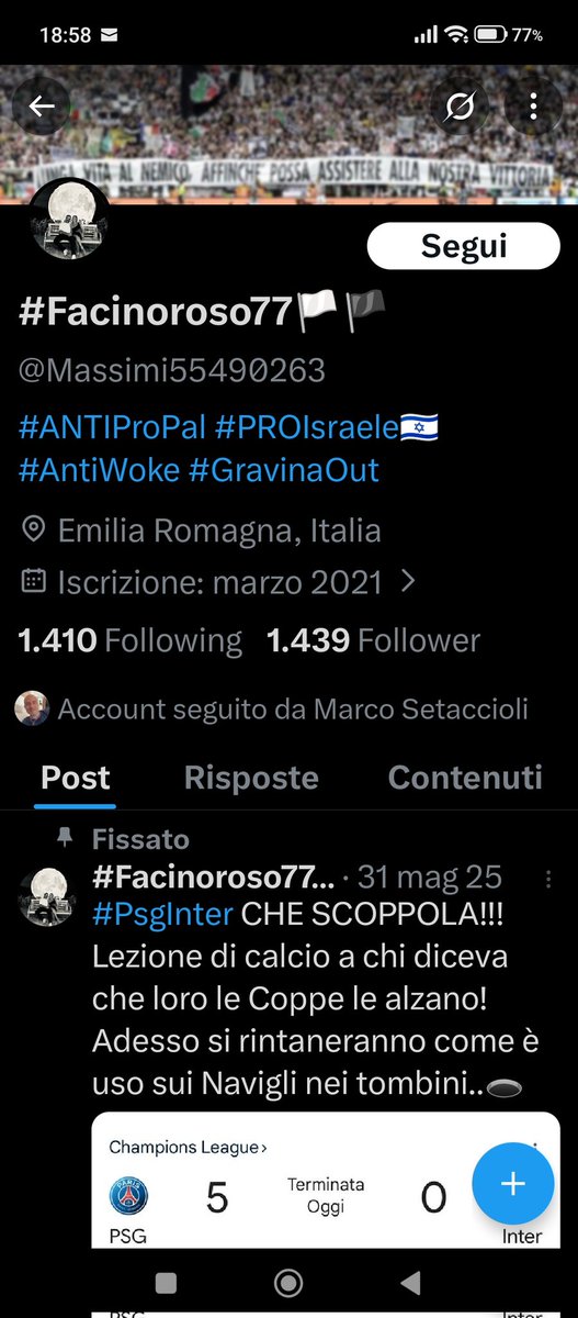 Essere bloccato da certa feccia è una medaglia 🏅 
Le ha tutte 🤷‍♀️