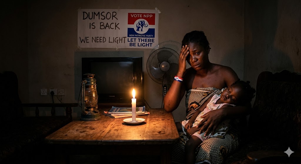 BernardAki41857's tweet photo. Dumsor is back, and Mahama has no answers. 🚫💡
After the NPP ended the power crisis, the NDC has plunged Ghana back into darkness. You can’t run a "24-hour economy" without electricity.
Stop the excuses. Give us a timetable. Fix the lights! 🇬🇭
#DumsorIsBack #LeadershipFailure https://t.co/0jSI3dFKBZ
