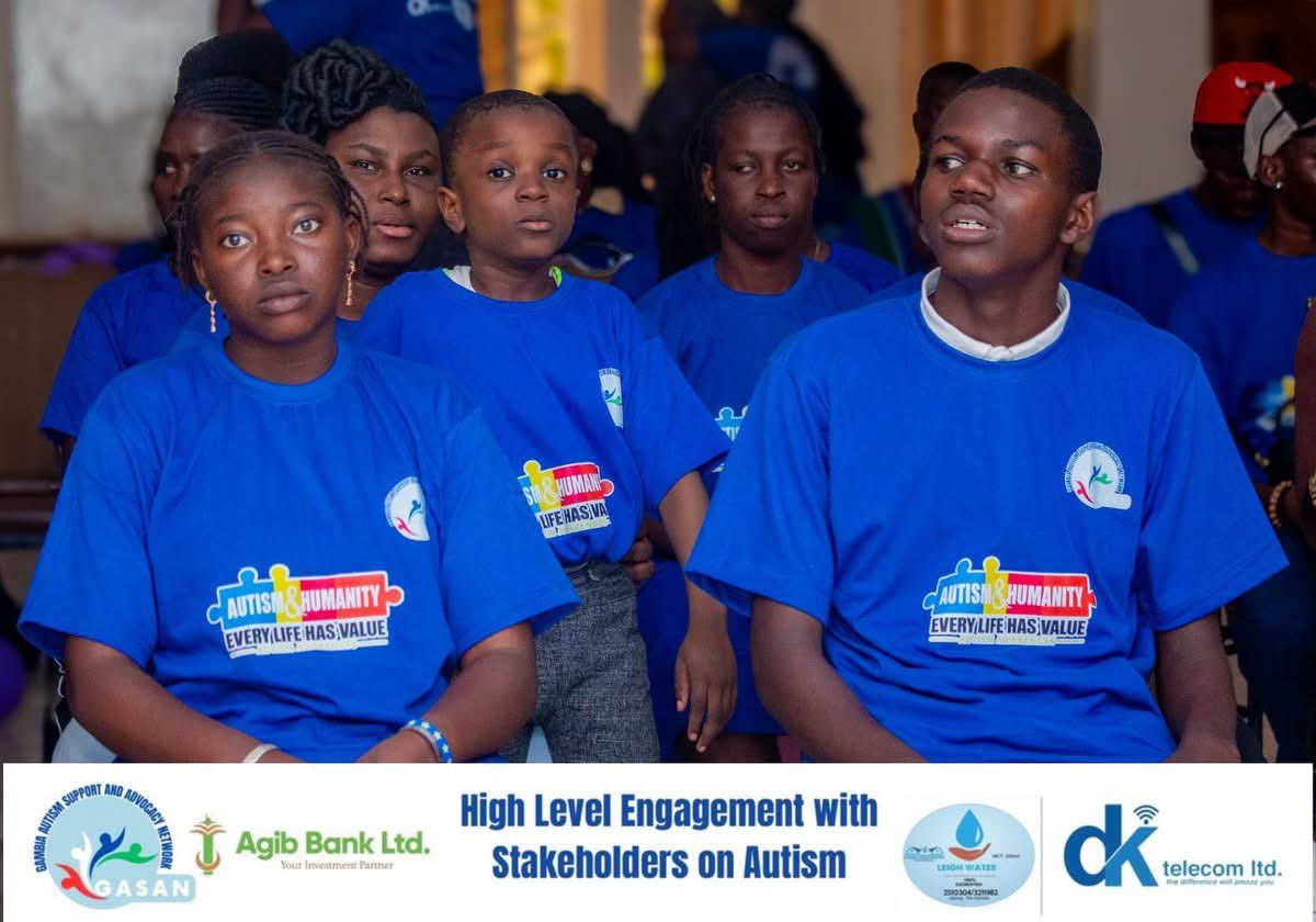 Gasangambia's tweet photo. Autism Awareness Match Pass ➡️ impactful indoor session with honest conversations on inclusion, policy &amp; lived experiences.

More than an event it’s a movement.

Thanks to @Agibbanklimited @DKtelecomLtd &amp; Leigh Water and everyone who stood with us. https://t.co/FiozaXJfF3