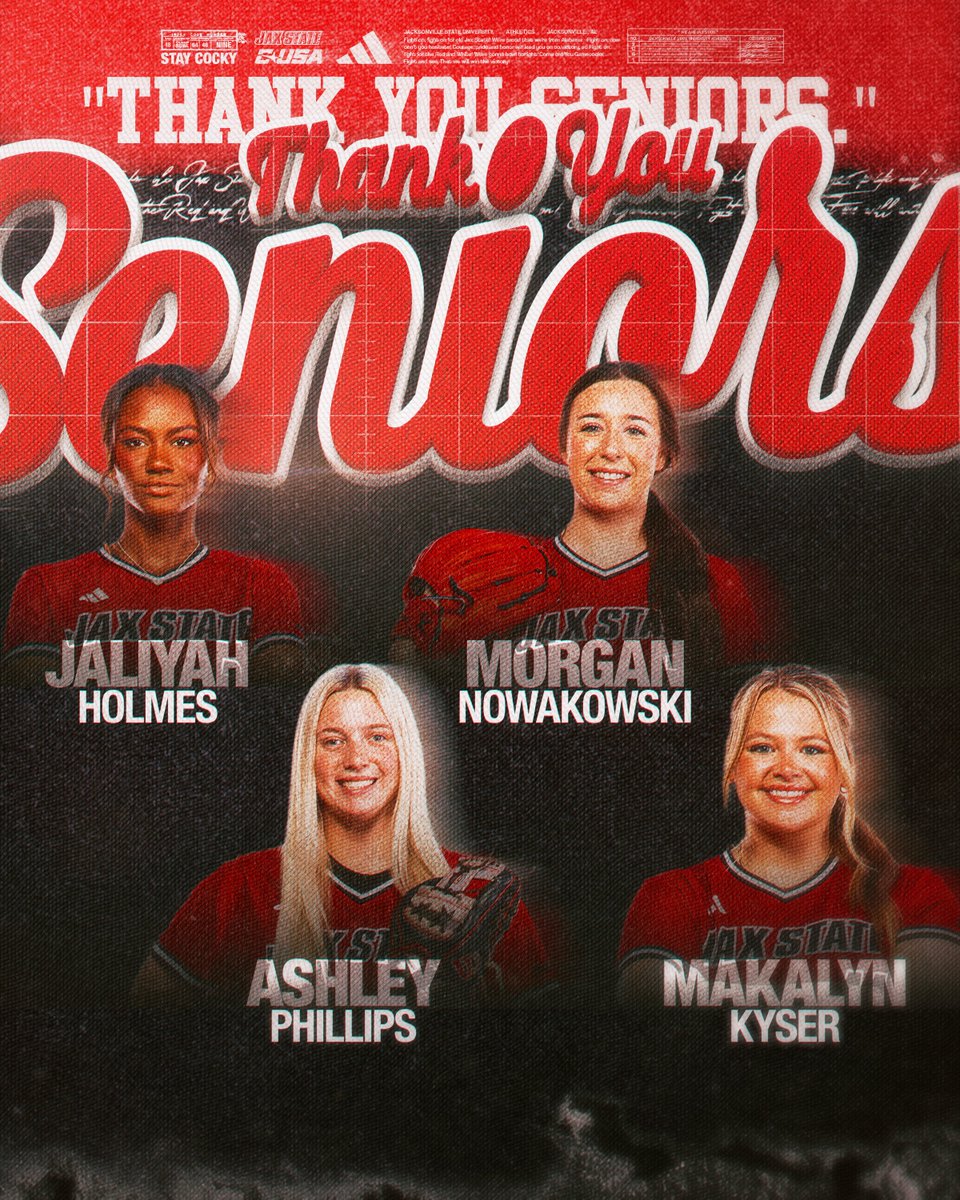 JaxStateSB's tweet photo. We ♥️ our seniors!!!

#StayCocky🐔| #FearTheBeak👌 https://t.co/SkSIbX5q9E
