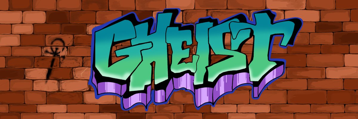 GHE1ST's tweet image. no officer im as shocked as you! can’t believe someone put my name on this wall before i got here

#DigitalArt #ArtTwitter #ArtistOnTwitter #GraphicDesign