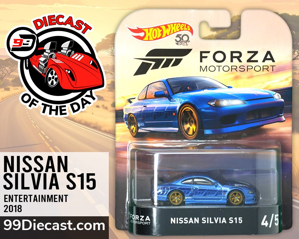 The Nissan Silvia S15 is today's Diecast of the Day! Shop Premiums
