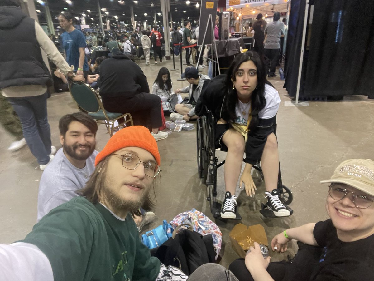 collect-a-con was fun but i deadass slept 16 hours after