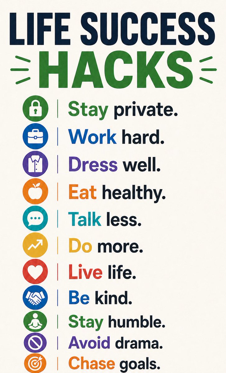 AsaduzzamanSho9's tweet image. Life Success Hacks.
For more, follow me @AsaduzzamanSho9 
 
#SuccessMindset #SelfGrowth #LifeHacks