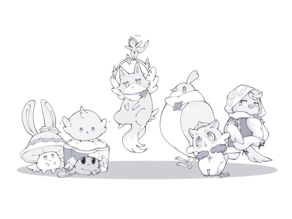 とりのこ tweet media