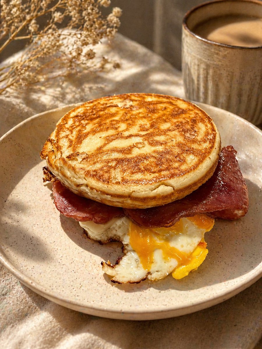 sinfullysincere's tweet image. MCGRIDDLE — i made it &amp;amp; i ate it 😋🤤 #brunch #sunday