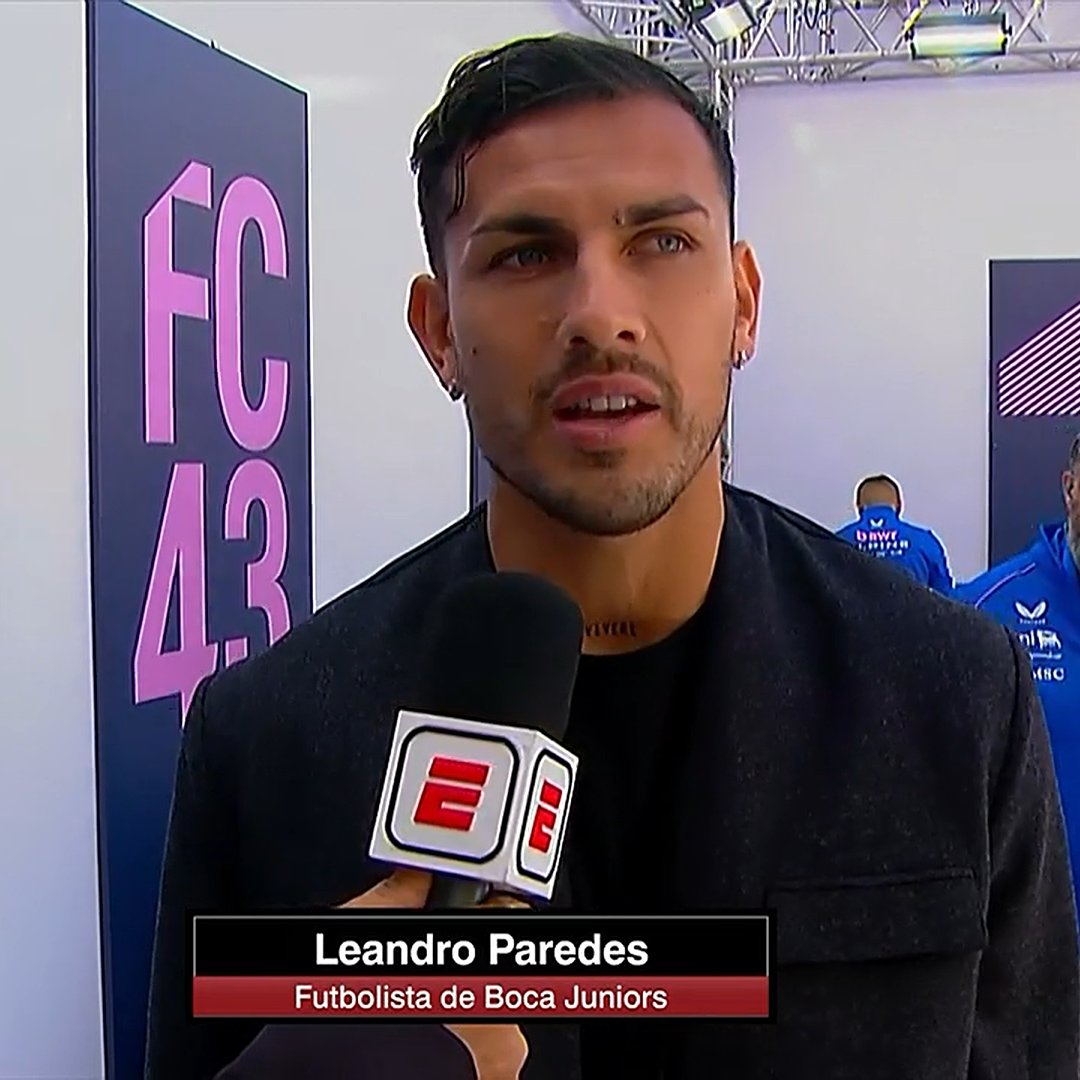 🗣️LEANDRO PAREDES con <a href="/Gp1Fossaroli/">Juan Fossaroli</a> 

"No tuve la posibilidad NUNCA de estar en un evento de Fórmula 1, siempre nos agarra en pleno torneo, no tuvimos la posibilidad de conocer, hoy estando en Argentina se nos hizo fácil y nos acercamos.

Para mí es un placer, ojalá que Franco