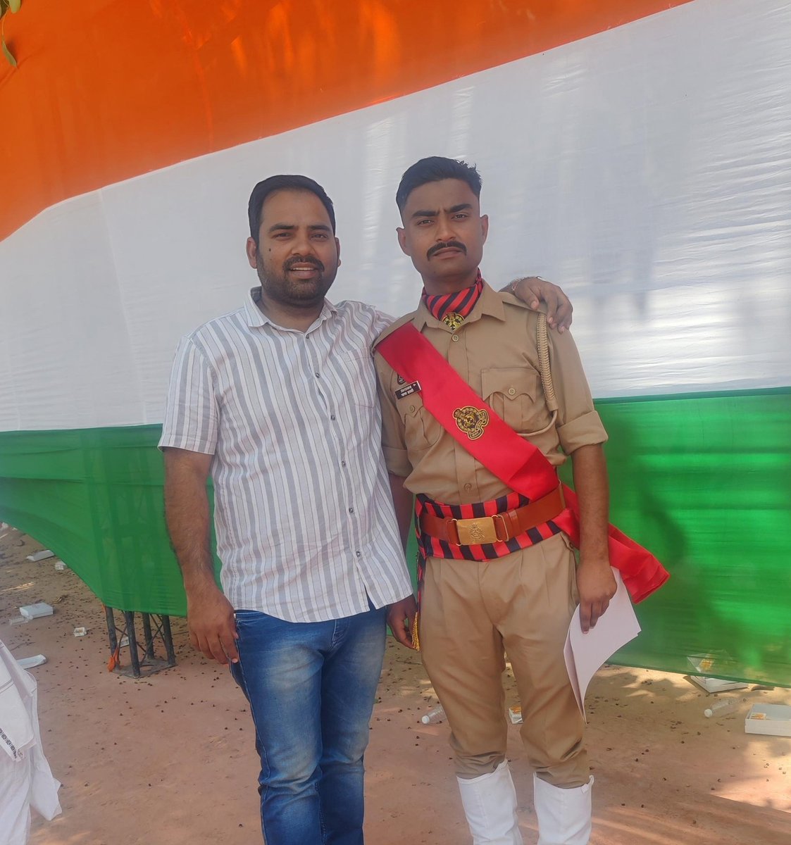Congratulations Danish for successfully completed your training, today passing out parade. #passingoutparade #UPPolice