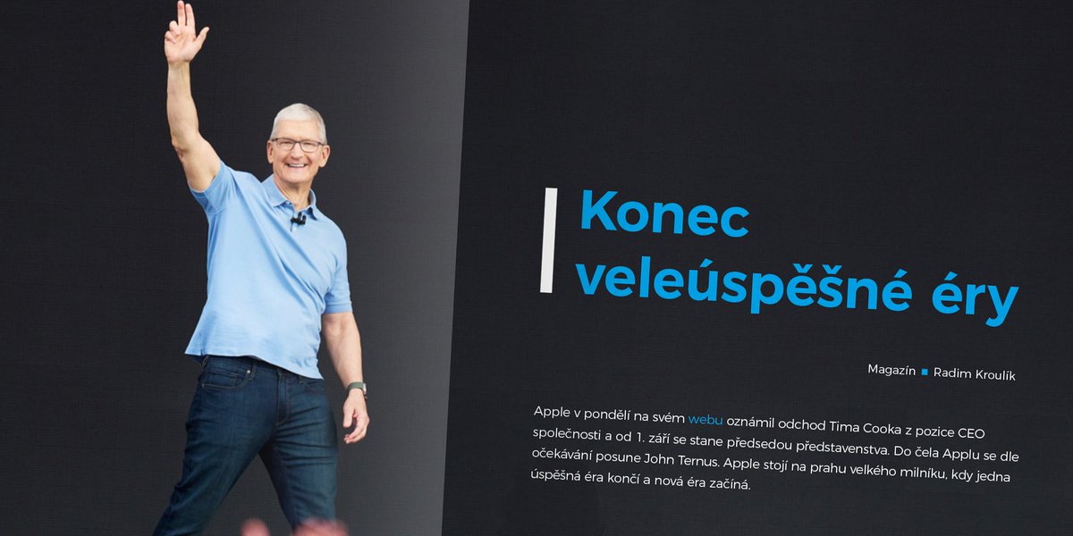 ipurecz's tweet photo. Článek zdarma 🍎
➡️ https://t.co/6ZBpiFZqfw https://t.co/jAXKaHCcKo
