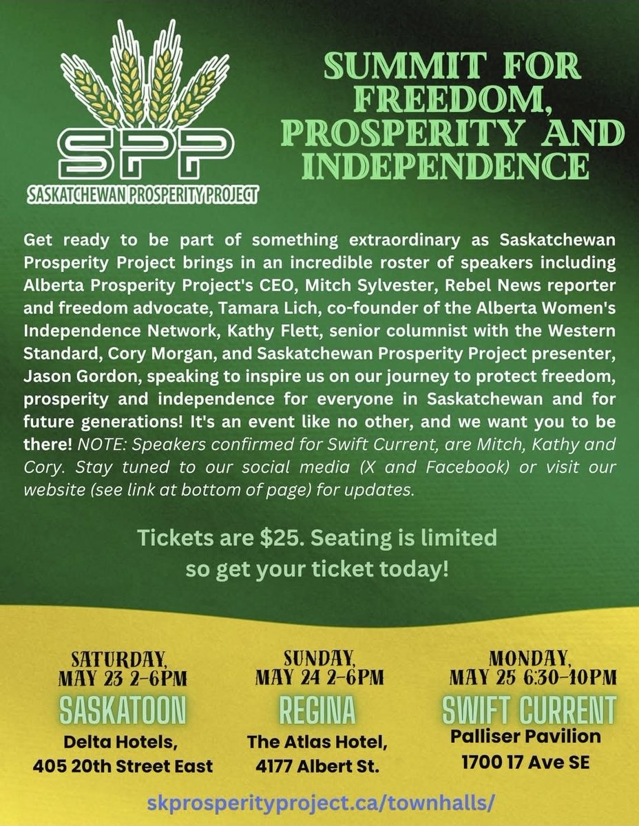 Saskatchewan Prosperity Project tweet media