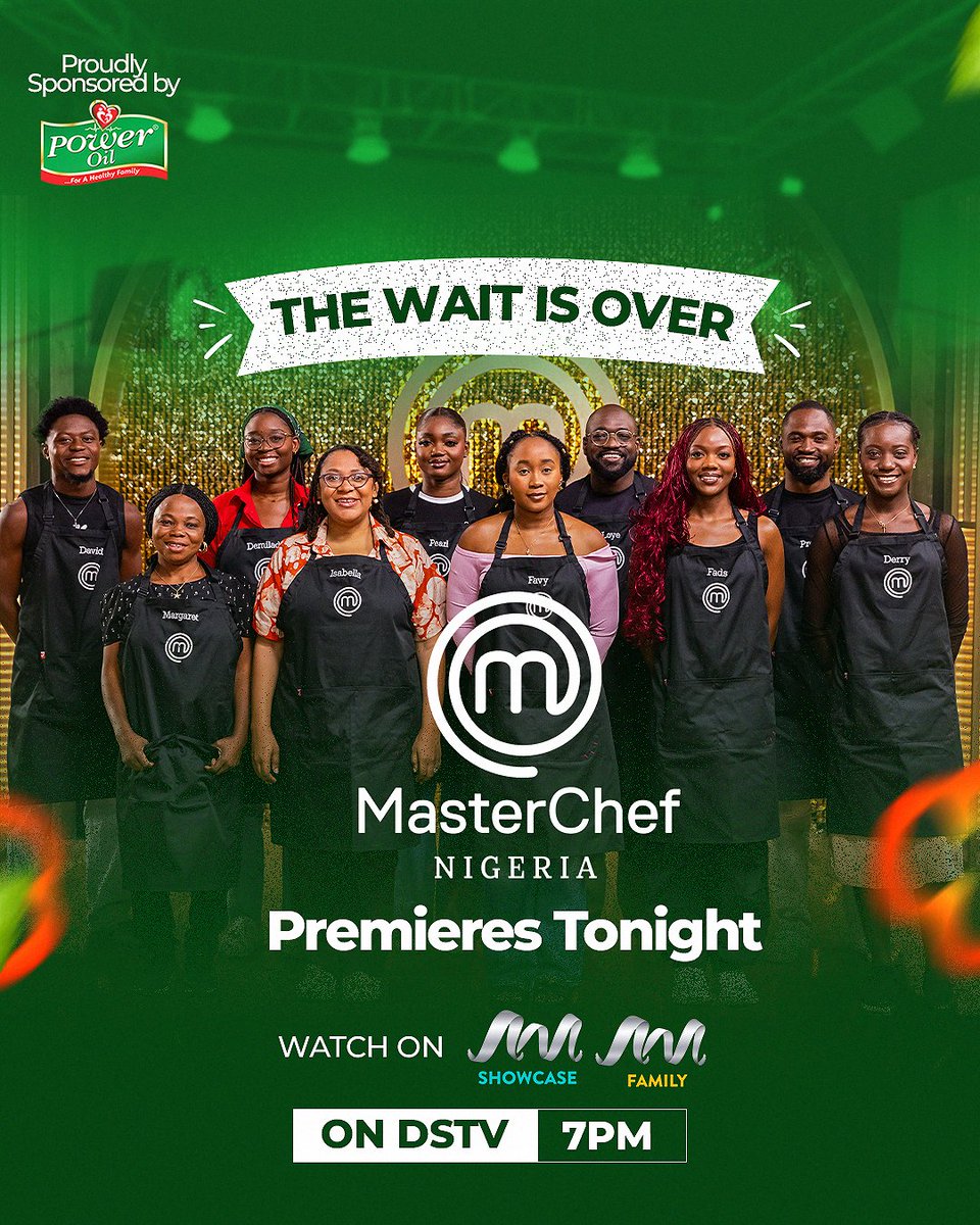 EstherEssien_'s tweet photo. Every great dish starts with a healthy heart oil, a great competition begins with MasterChef. 

MasterChef is here,Power Oil is proud to fuel every stir, every flavor, and every winning moment. 

Cook bold, cook proud, cook with Power Oil. 

#PowerOilxMasterChefNigeria https://t.co/j2k7K8bEso