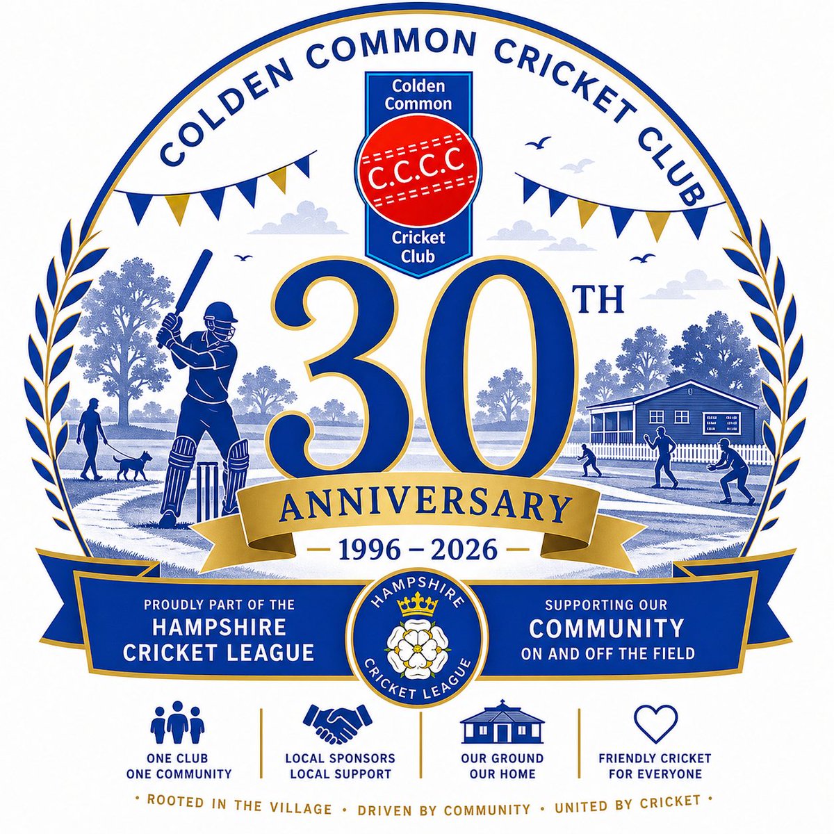 ColdenCommon_CC's tweet photo. Colden Common Cricket Club 30th Anniversary

https://t.co/pYTFWa0wJZ https://t.co/f4pT5ePqQZ
