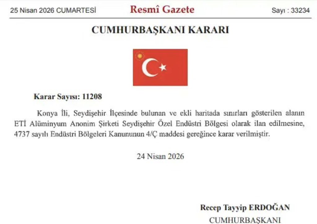 AKP iktidarının başlarında 2005 yılında, Kemal Unakıtan’ın “Babalar gibi satarım” dönemindeki ilk özelleştirme(!) adımlarındandı Seydişehir Eti Alüminyum Tesisleri satışı.
Karşı çıktık, eylemler yaptık, sadece 25 milyon dolarlık yatırımla modernize edilerek uzun yıllar ülkemizin