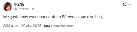 Futaugas's tweet image. Bárcenas.
#Cantar #Hijo.