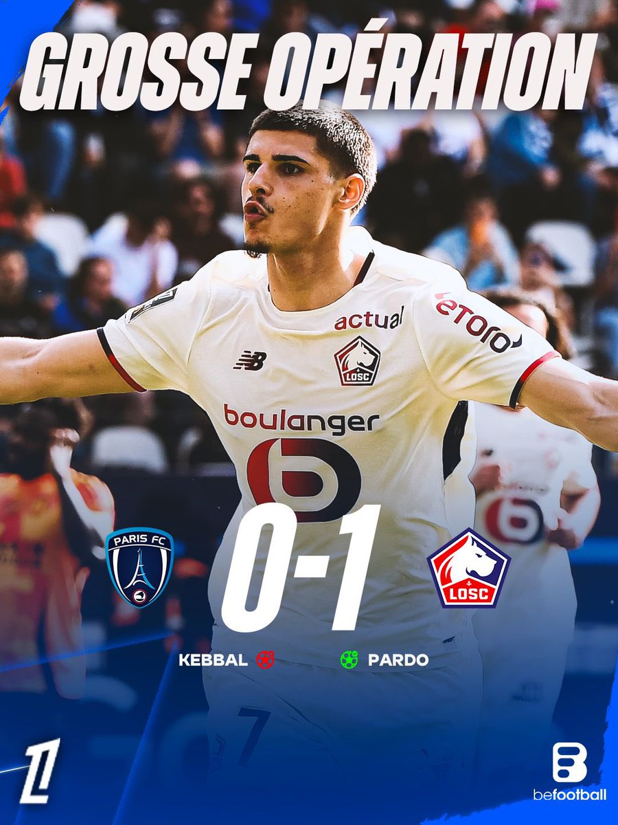 🚨 ÉVÉNEMENT : 𝗔𝗡𝗧𝗢𝗜𝗡𝗘 𝗞𝗢𝗠𝗕𝗢𝗨𝗔𝗥𝗘́ 𝗔 𝗣𝗘𝗥𝗗𝗨 𝗨𝗡 𝗠𝗔𝗧𝗖𝗛 𝗔𝗩𝗘𝗖 𝗟𝗘 𝗣𝗔𝗥𝗜𝗦 𝗙𝗖 !!! ❌

Le promu parisien s’incline 1-0 face à Lille, toujours 4e de L1. 🏆🇫🇷 

𝐵𝑖𝑙𝑎𝑛 𝑑𝑒 𝐶𝑎𝑠𝑞𝑢𝑒 𝑑’𝑂𝑟 𝑎𝑢 𝑃𝐹𝐶 :

✅ 4 victoires
🤝 3 nuls
❌ 1 défaite