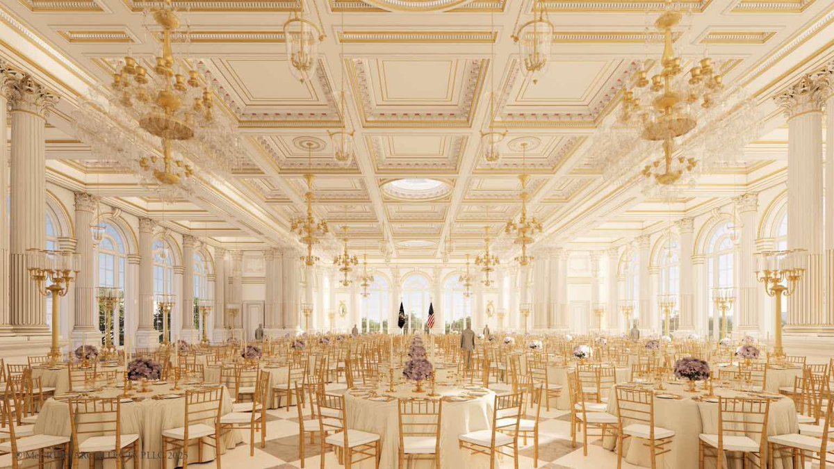 As I watch the Left roll their collective eyes and suggest that the assassination attempt on President Trump &amp; members of his Cabinet was no big deal, I wish to remind them that this would not have happened if the White House had its own ballroom to host such events.