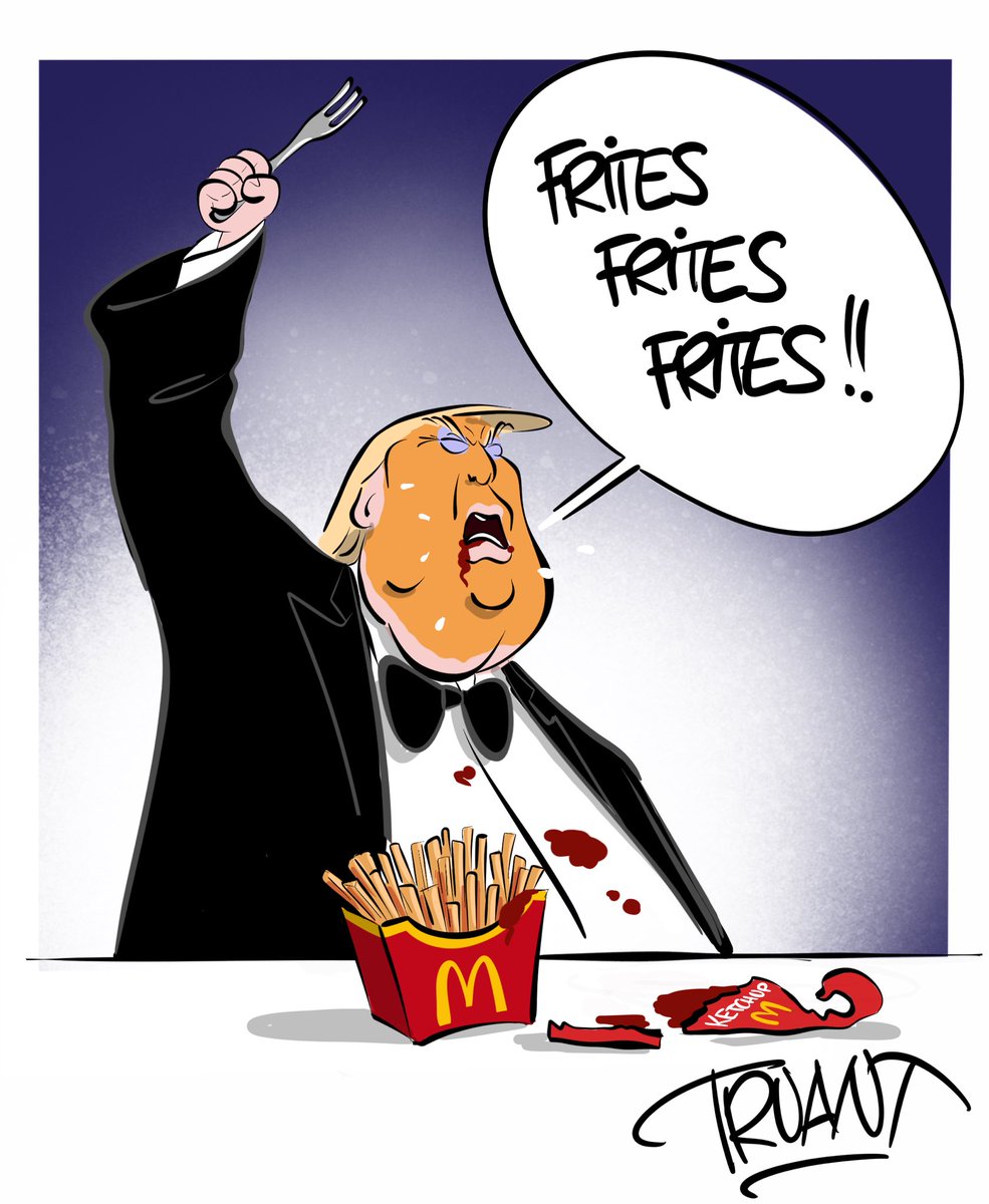 CartoonsMrt's tweet photo. #trump #mcdonalds https://t.co/8luMdMnllH