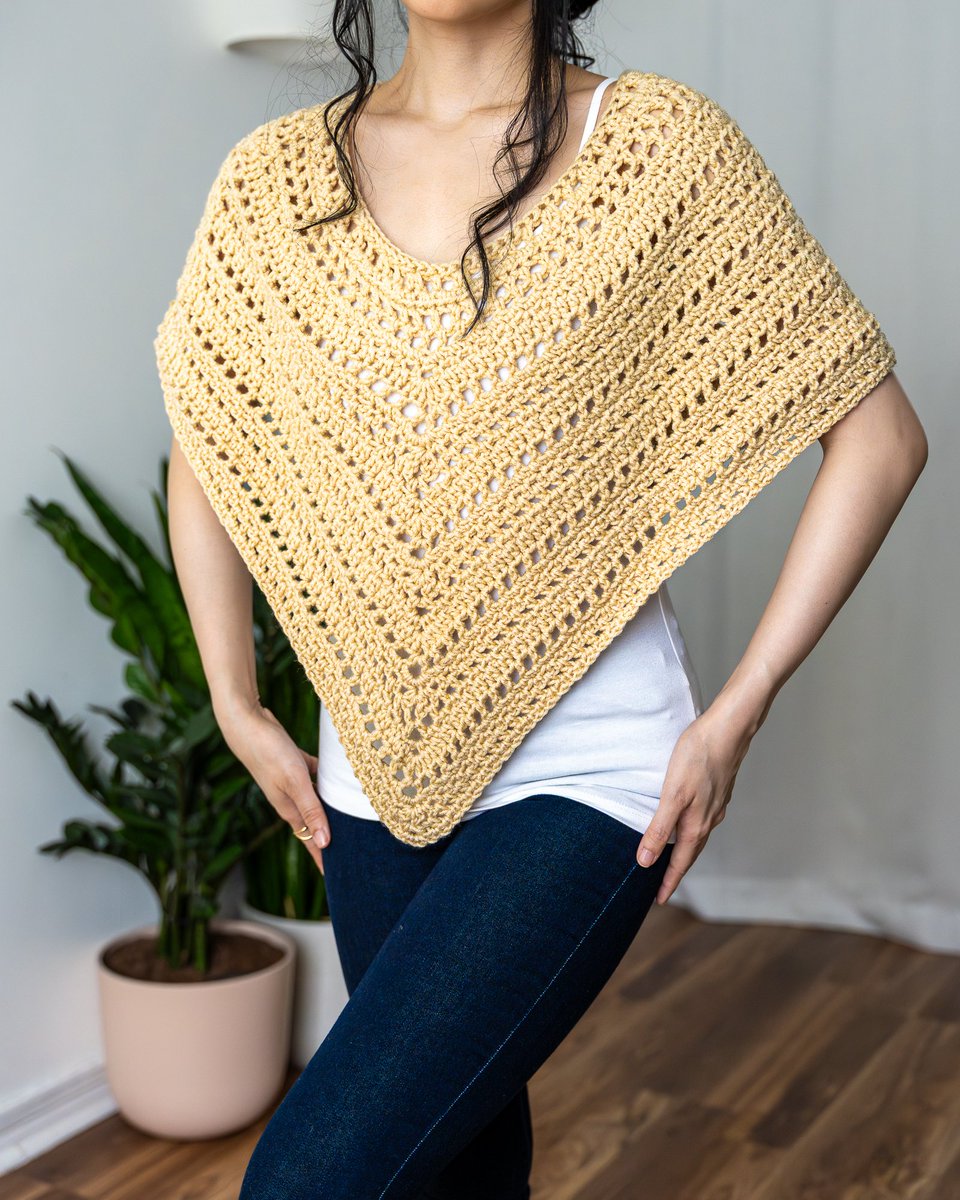 tcddiy's tweet photo. Pretty little poncho! Check out our newest creation on YouTube and etsy. 🫶🏼 
Pattern No. 654
#tcddiy #crochet #youtube #tutorial #pattern 

📺https://t.co/F8D1xkGNfD
📄 https://t.co/rdnxbn7UYa

Fun fact: small town living. ❤️ https://t.co/MY8GW9A6lY
