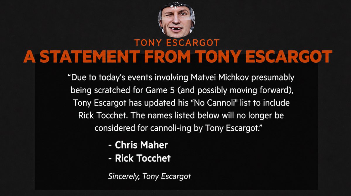 Tony Escargot tweet media