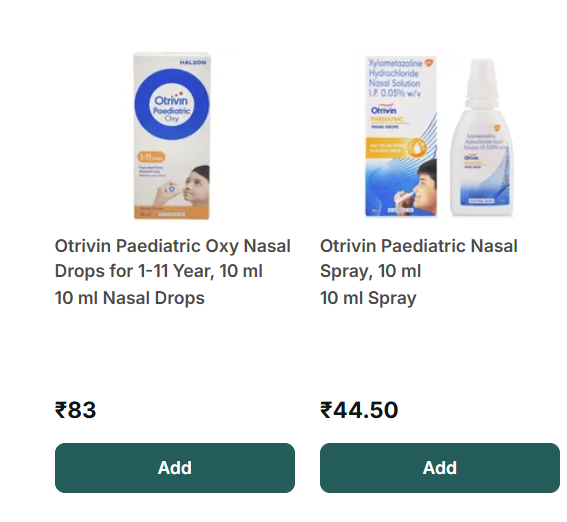 plus530's tweet photo. Otrivin Paediatric MRP 44.75

Otrivin Paediatric (OXY) MRP 83 - ⏫ the price!

And the old one is not available at medical shops. 

@foodpharmer2  @gemsofbabus_ @VikasReports  #MedTwitter #Pharma https://t.co/UDb0yoYJfk
