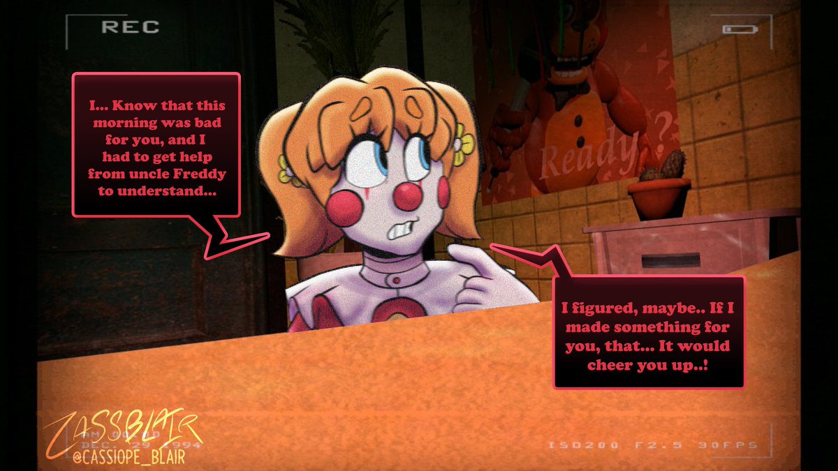 Cassiope_Blair's tweet image. 🐻‍❄️🎁🦊
#FNAF #fnaffanart #SisterLocation
