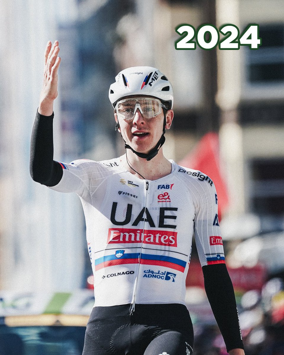 LiegeBastogneL's tweet photo. 🏆 Avec 4 victoires, 𝗧𝗮𝗱𝗲𝗷 𝗣𝗼𝗴𝗮𝗰𝗮𝗿 rejoint Moreno Argentin et Alejandro Valverde, à une longueur du grand Eddy Merckx, 5 fois vainqueur de 𝐿𝑖𝑒̀𝑔𝑒-𝐵𝑎𝑠𝑡𝑜𝑔𝑛𝑒-𝐿𝑖𝑒̀𝑔𝑒. 

With 4 wins, 𝗧𝗮𝗱𝗲𝗷 𝗣𝗼𝗴𝗮𝗰𝗮𝗿 joins Moreno Argentin and Alejandro Valverde, just one behind the great Eddy Merckx, five-time winner of #LBL 🐐