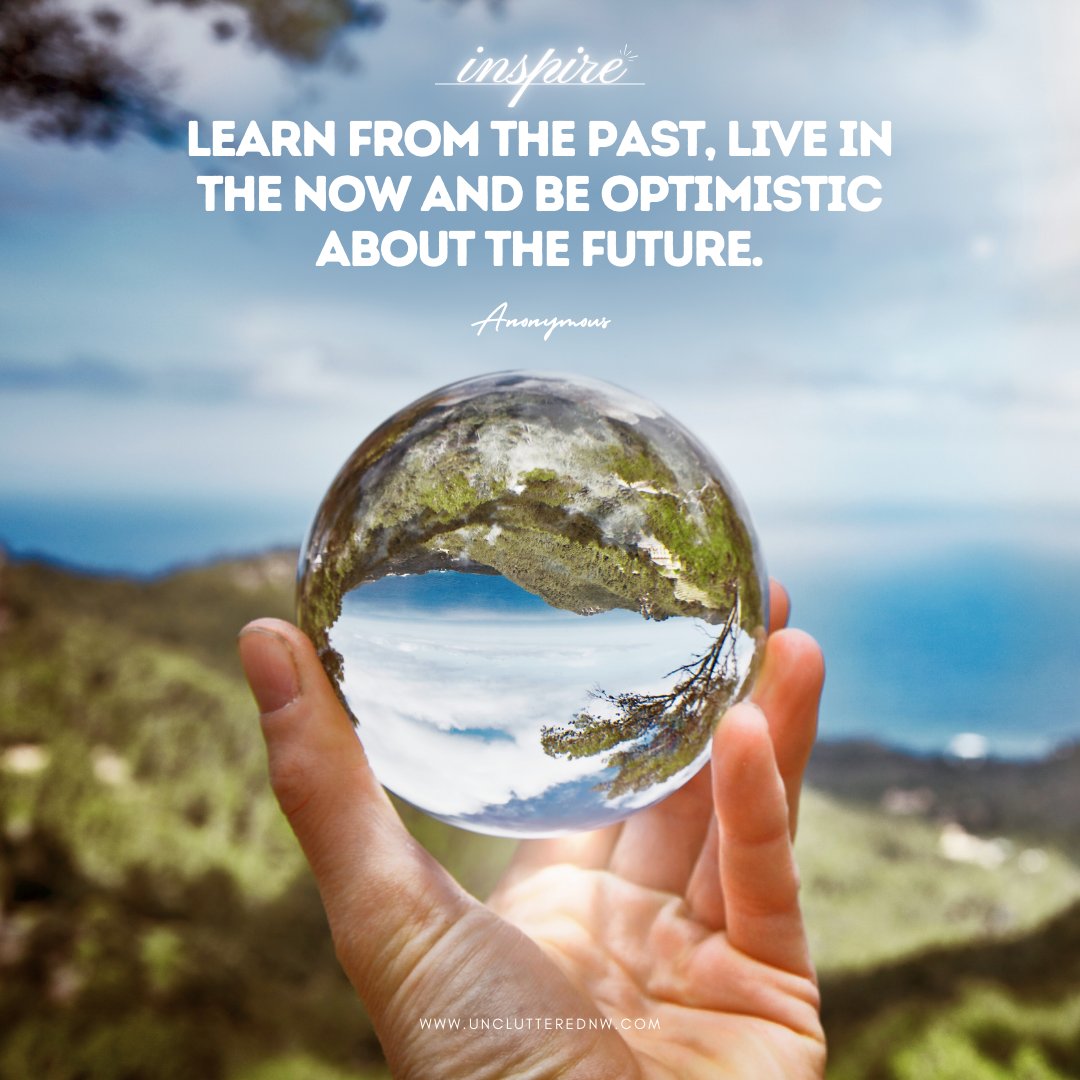 unclutterednw's tweet image. The past has lessons, the present has opportunities, and the future? Well, it's wide open! 🌟 

What’s one thing you’re excited about for the future?
.
.
.
#quotes #inspire #organizedhome #uncluttered #bellevue #homeorganizer #professionalorganizer #homeorganizing #declutter