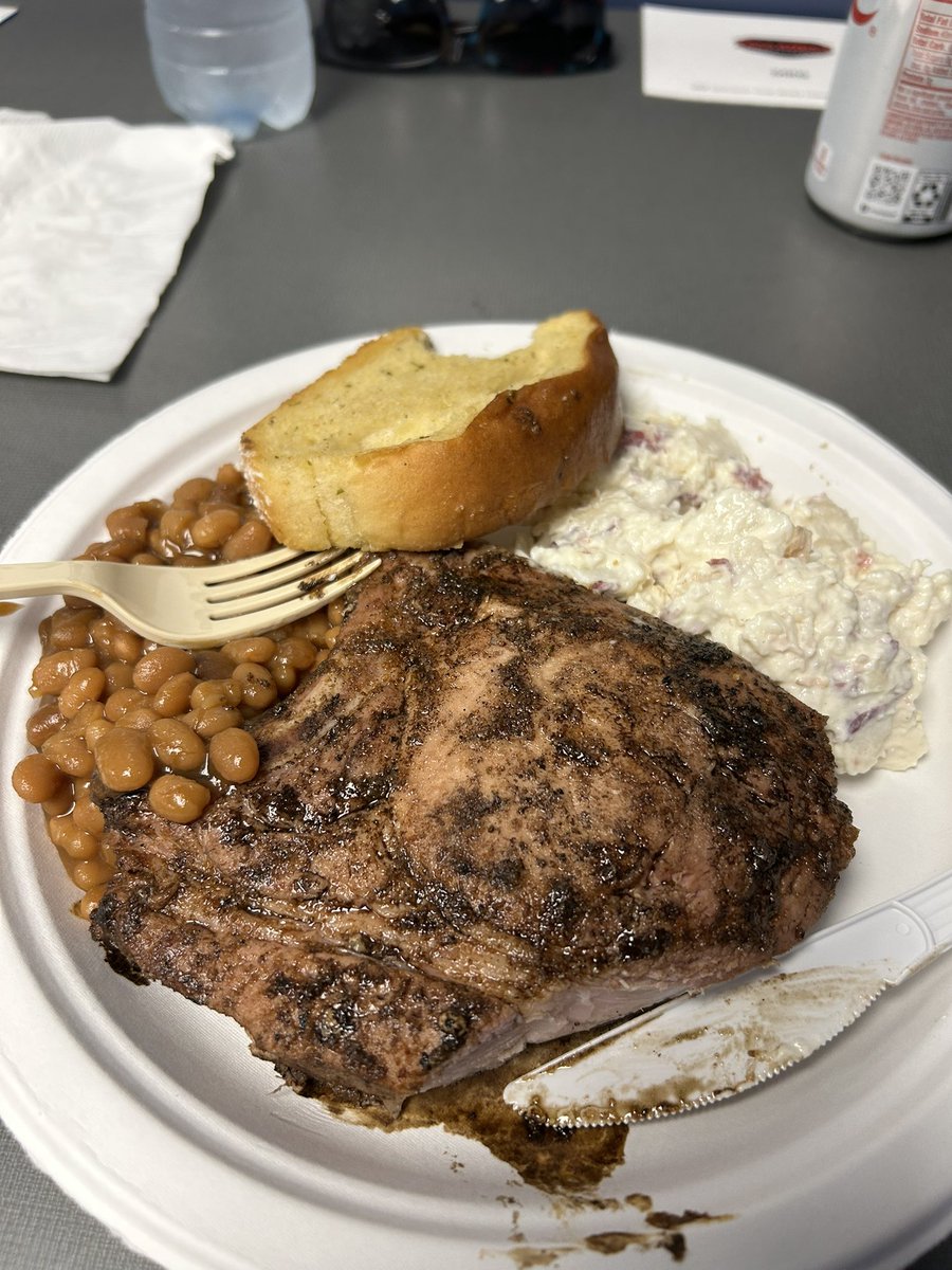 DGodfatherMoody's tweet photo. Pork chop day at Talladega! https://t.co/Afnu8eAJeA