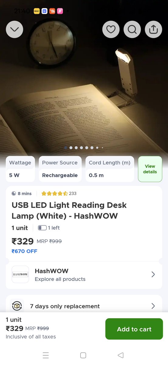 deepakIntc's tweet photo. @letsblinkit  hey blinkit your support person is not agreeing that this product comes with 0.5 m cord. Can you help with this return and educate your support person. Read this message https://t.co/iLGi2p2Bhs